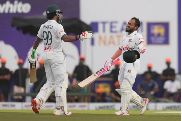 শান্ত-মুশফিকের সেঞ্চুরিতে প্রথম দিনটা বাংলাদেশের
