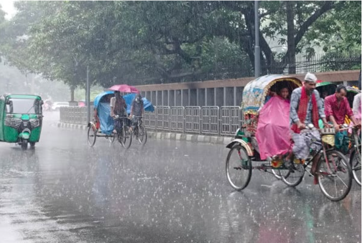 ঢাকায় বজ্রসহ বৃষ্টির সম্ভাবনা