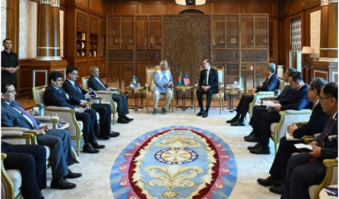 বাংলাদেশ ও মালয়েশিয়ার মধ্যে উচ্চ পর্যায়ের বৈঠক অনুষ্ঠিত