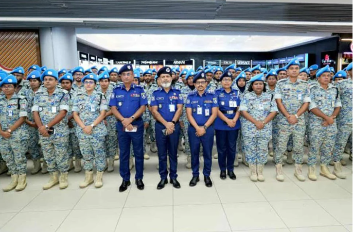 কিনশাসার পথে বাংলাদেশ পুলিশের ১৮০ শান্তিরক্ষী