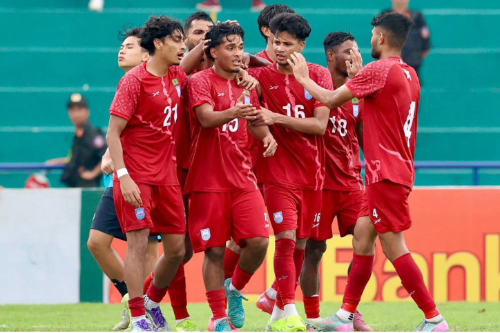 সিঙ্গাপুরের জালে এক হালি গোল বাংলাদেশের