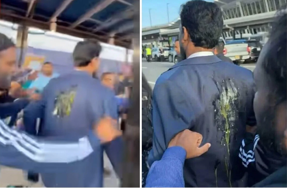 নিউইয়র্ক বিমানবন্দরে এনসিপির সদস্য সচিব আখতারের ওপর ডিম নিক্ষেপ