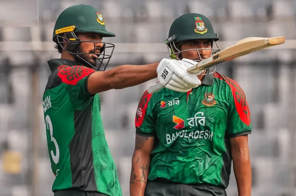 ওয়েস্ট ইন্ডিজকে ২৯৭ রানের টার্গেট দিল বাংলাদেশ