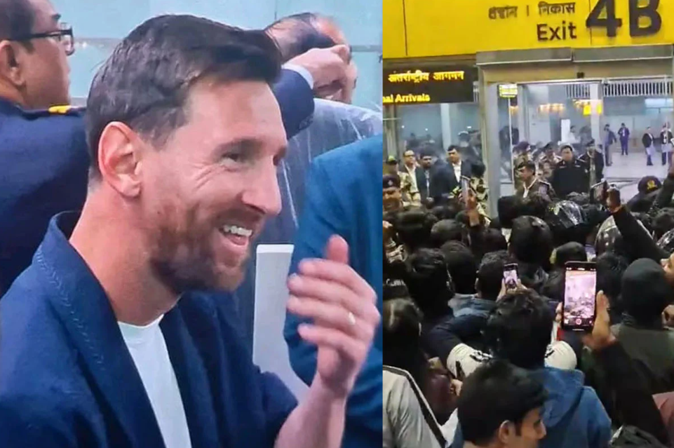 কলকাতায় পৌঁছালেন মেসি, গভীর রাতে বিমানবন্দরে ভক্তদের ঢল