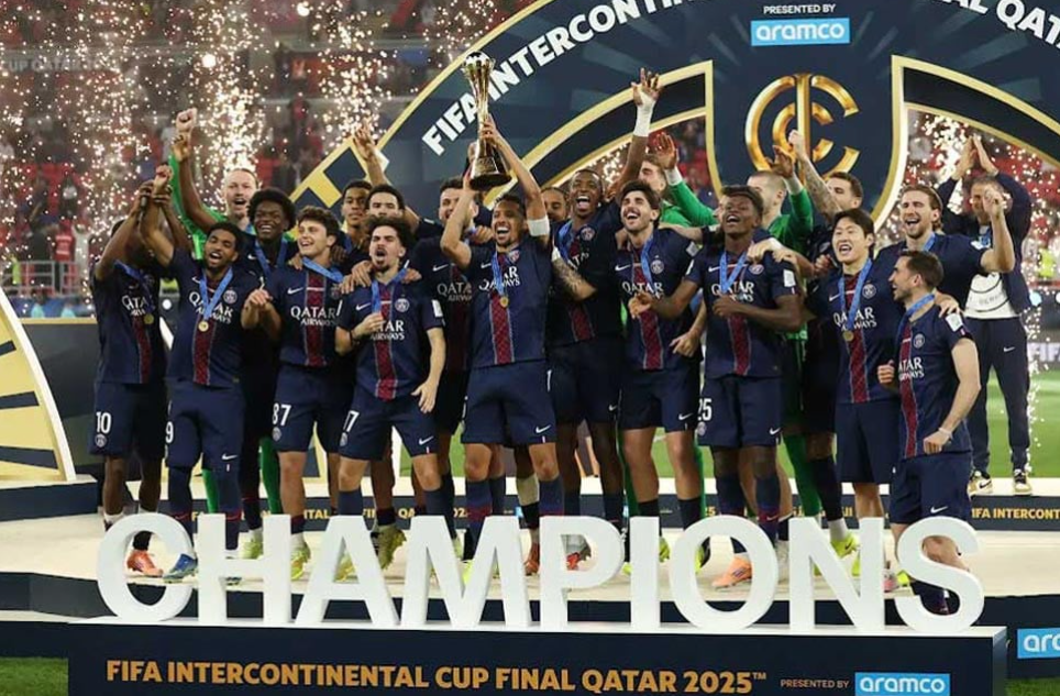 ব্রাজিলিয়ান ক্লাবকে হারিয়ে গ্লোবাল চ্যাম্পিয়ন পিএসজি