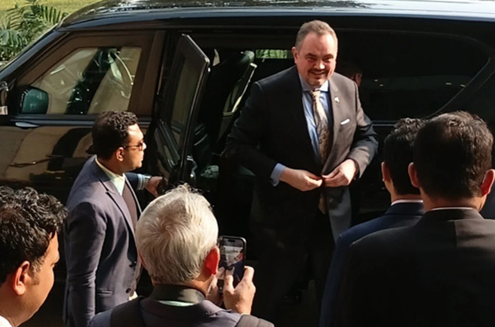 নতুন মার্কিন রাষ্ট্রদূত পররাষ্ট্র মন্ত্রণালয়ে