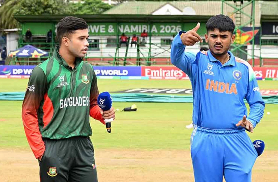 টসের পর হাত মেলালেন না বাংলাদেশ-ভারতের ক্রিকেটার